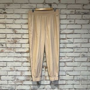 CALIA by Carrie Underwood Ath-Leather cream jogger